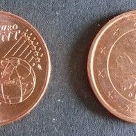 Münze Deutschland / BRD: 1 Euro Cent 2021 - D