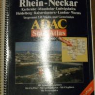 ADAC Stadtplan Großraum Rhein - Neckar
