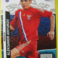 Euro 2012 - Aleksandr Anyukov / Russland - Russia / Panini / Adrenalyn / Trading Card
