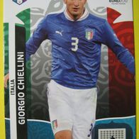 Euro 2012 - Giorgio Chiellini / Italien - Italy / Panini / Adrenalyn / Trading Card