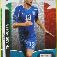 Euro 2012 - Thiago Motta / Italien - Italy / Panini / Adrenalyn / Trading Card