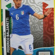 Euro 2012 - Federico Balzaretti / Italien - Italy / Panini / Adrenalyn / Trading Card