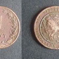 Münze Holland: 1 Cent 1880 - schön
