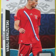 Euro 2012 - Vasili Berezutski / Russland - Russia / Panini / Adrenalyn / Trading Card