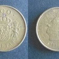 Münze Spanien: 100 Pesetas 1998