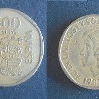 Münze Spanien: 500 Pesetas 1987