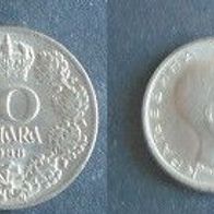 Münze Königreich Jugoslawien: 10 Dinara 1938