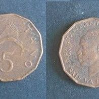 Münze Ghana: 5 Cedis 1977
