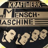 1978er Kraftwerk Die Mensch Maschine Auto Aufkleber Sticker -20cm- Vintage