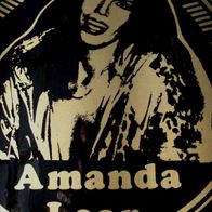 AMANDA LEAR Aufkleber 20cm aus den 1970ern Sticker (Nr.2)