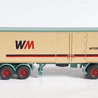 Wiking #512 Container-Sattelzug 1972 "Internationale Transporte" türkis / / TOPP!!