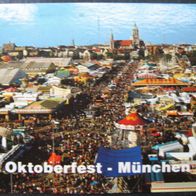 AK- Postkarte - Oktoberfest München 1987 - Sonderstempel - MiNr. 1330 - Bayern