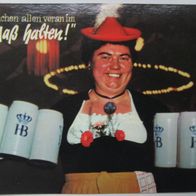 AK - Postkarte - Oktoberfest 1967 - MiNr. 535 - Kellnerin / HB / München / Bayern