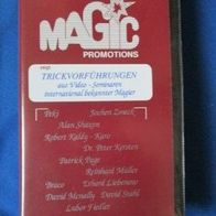 Zaubertrick VHS Video Seminare internationaler Magier deutsch