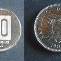 Münze Ecuador: 50 Centavos 1988 - Vorzüglich