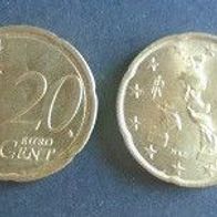 Münze Österreich: 20 Euro Cent 2002 - Vorzüglich