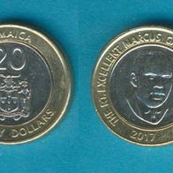 Jamaika 20 Dollars 2017