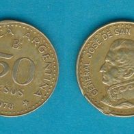 Argentinien 50 Pesos 1978