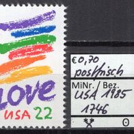USA 1985 Grußmarke MiNr. 1746 postfrisch