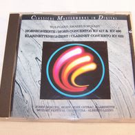 W.A. Mozart - Hornkonzerte / Klarinettenkonzert, CD - Classical Masterworks / Suisa