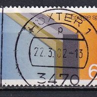 BRD, Deutschland, 1982, Mi. 1119, Energiesparen, Stempel Höxter, 1 Briefm., gest.