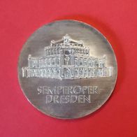 10 DDR Mark Silber Münze Semperoper Dresden von 1985