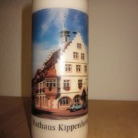 Kippenheim Rathaus Farbdruck-Kerze 180 x 70 mm ungebraucht