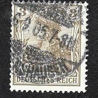 Deutsches Reich Freimarke " Germania " Michelnr. 69 o