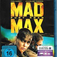 Blu-Ray - Mad Max - Fury Road , mit Tom Hardy, Charlize Theron