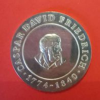 10 DDR Mark Silber Münze Caspar David Friedrich von 1974