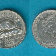 Kanada 5 Cents 1972