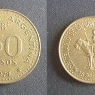 Münze Argentinien: 50 Peso 1979