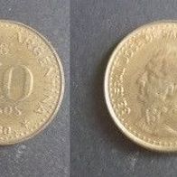 Münze Argentinien: 50 Peso 1980