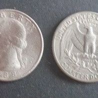Münze USA: 0,25 oder Quarter Dollar 1988