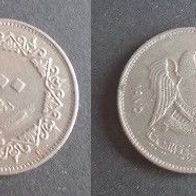 Münze Syrien; 100 Piaster 1985