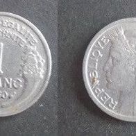 Münze Frankreich Alt: 1 Franc 1950 - B