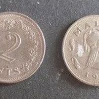 Münze Malta: 2 Cent 1977