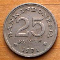 25 Rupiah 1971 Indonesien