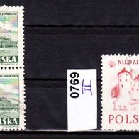 Pol015-Polen Mi. Nr. 766 + 769-II - je 2x o <