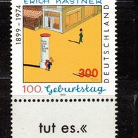 Bund 1144 Mi 2035 postfrisch, 100 J. Erich Kästner