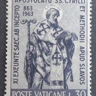 Briefmarke Vatikan: 1963 - 30 Lire - Michel Nr. 436