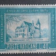 Briefmarke Vatikan: 1964 - 40 Lire - Michel Nr. 462