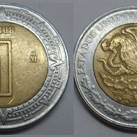 Mexiko 1 Peso 2008 ## B4