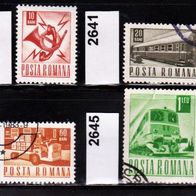 Rum022-Rumänien Mi. Nr. 2639 + 2640 + 2641 + 2642 + 2643 + 2644 + 2645 + 2646 o <