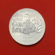 10 DDR Mark Silber Münze Richard Wagner, Szene vom Tannhäuser von 1983