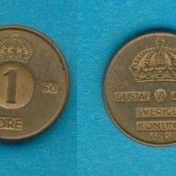 Schweden 1 Öre 1960