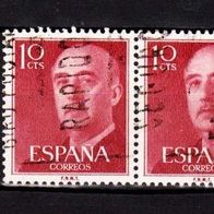 Sp008- Spanien Mi. Nr. 1040- 2-fach - Generalissimus Franco o <