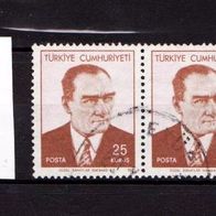 Tü010- Türkei Mi. Nr. 2216 - 2-fach - Atatürk o <