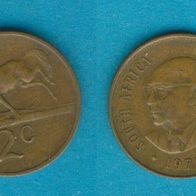 Südafrika 2 Cents 1979