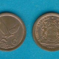 Südafrika 2 Cents 1994